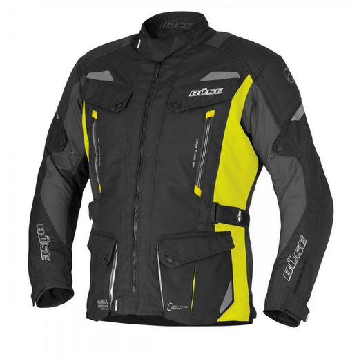 BÜSE BUNDA LAGO III BLACK/NEON YELLOW 4XL+