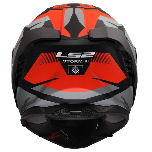 LS2 HELMETS LS2 FF818 STORM III KOMAI BLACK RED