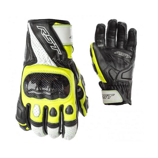 RST RUKAVICE STUNT III 2123 BLACK/FLUO YELLOW