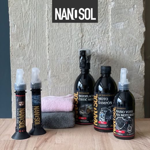 NANOSOL SADA 1. NANOKOSMETIKY NA MOTORKU