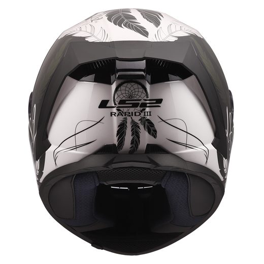 LS2 HELMETS LS2 FF820 RAPID III BOHO WHITE BLACK PINK