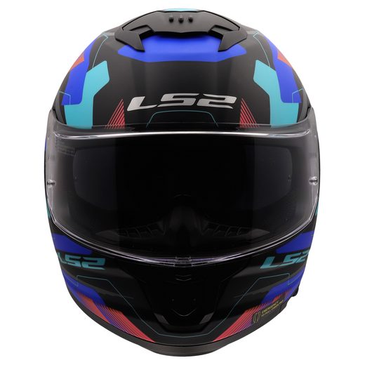 LS2 HELMETS LS2 FF808 STREAM II MIKA BLACK BLUE-06