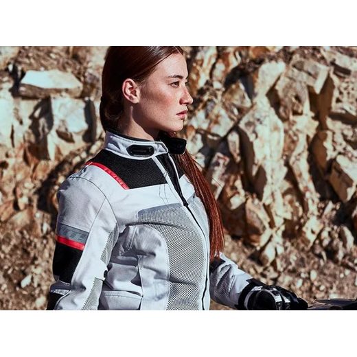 REV'IT! BUNDA TORNADO 3 LADY SILVER/BLACK