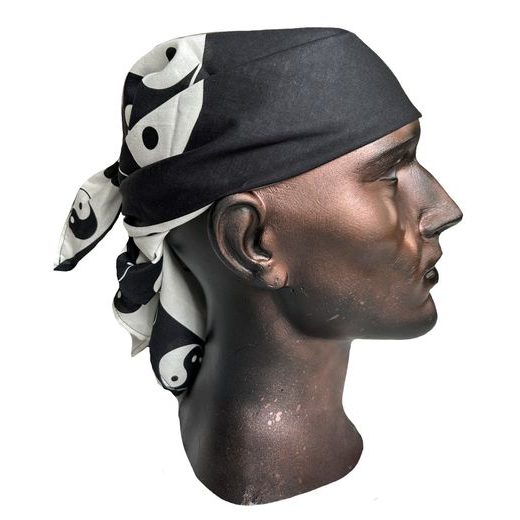 BIKERSMODE ŠÁTEK BAVLNA JING JANG