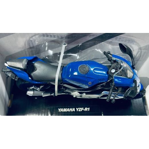 NEWRAY YAMAHA YZF-R1 BLUE/SILVER 1:12
