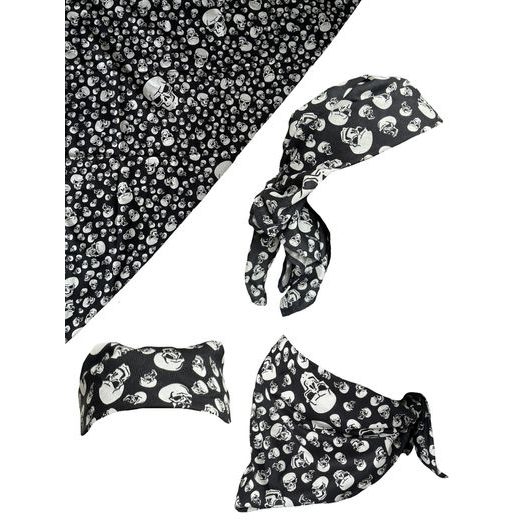 BIKERSMODE ŠÁTEK BAVLNA MALÉ LEBKY