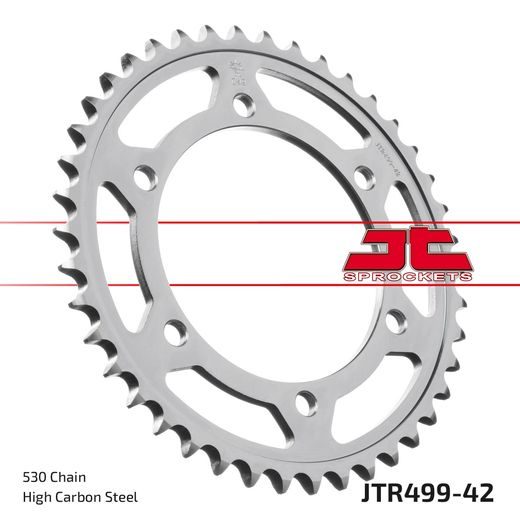 ŘETĚZOVÁ SADA EK - STŘÍBRNÝ ŘETĚZ 530 SRO, O-KROUŽEK, KOLEČKO JT, ROZETA JT PRO KAWASAKI VN 800 CLASSIC 1996-2006