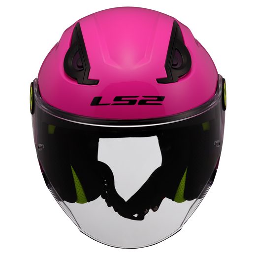 LS2 HELMETS LS2 OF622 FUNNY II SOLID PINK