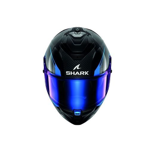 SHARK PŘILBA SPARTAN GT PRO KULTRAM CARBON BLACK/BLUE
