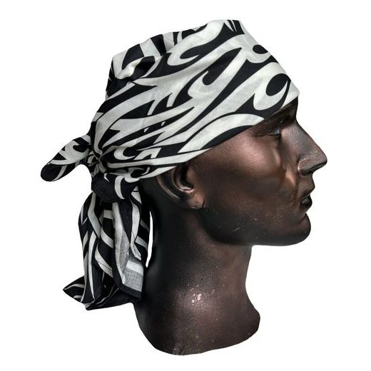 BIKERSMODE ŠÁTEK BAVLNA ČÁRY