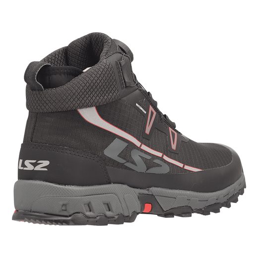LS2 HELMETS LS2 TREKKER MAN BOOTS WP BLACK
