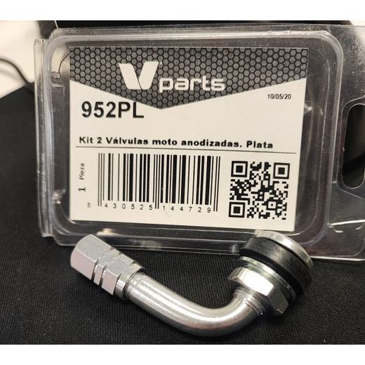 VICMA VENTIL KOLA KAT 90 STOPNI SILVER - VIC-952PL - 1KS