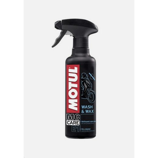 MOTUL ČISTIČ E1 WASH & WAX SPRAY 400ML