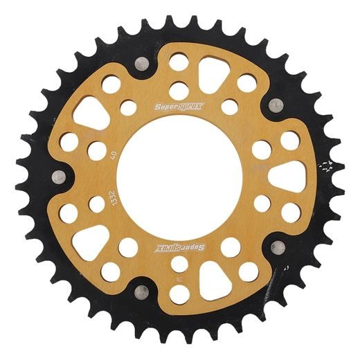ŘETĚZOVÁ ROZETA SUPERSPROX STEALTH RST-1332:40-GLD ZLATÁ 40 ZUBŮ, 525