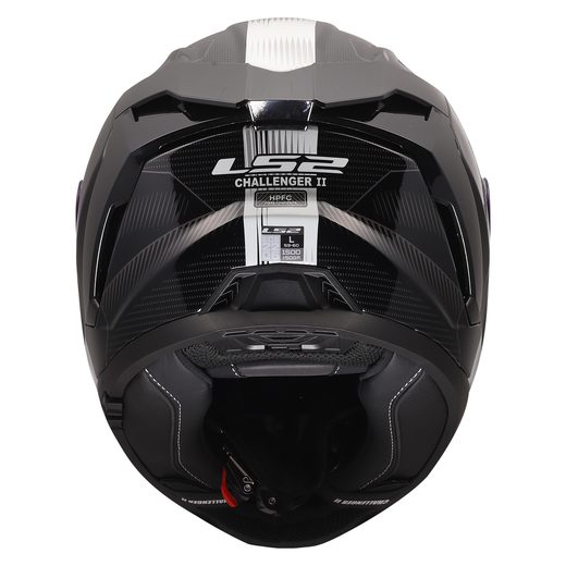 LS2 HELMETS LS2 FF817 CHALLENGER II NITRO BLACK GREY