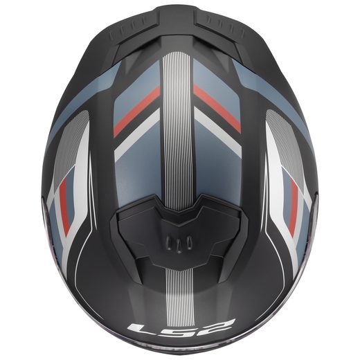 LS2 HELMETS LS2 FF808 STREAM II VINTAGE BLACK PETROL-06