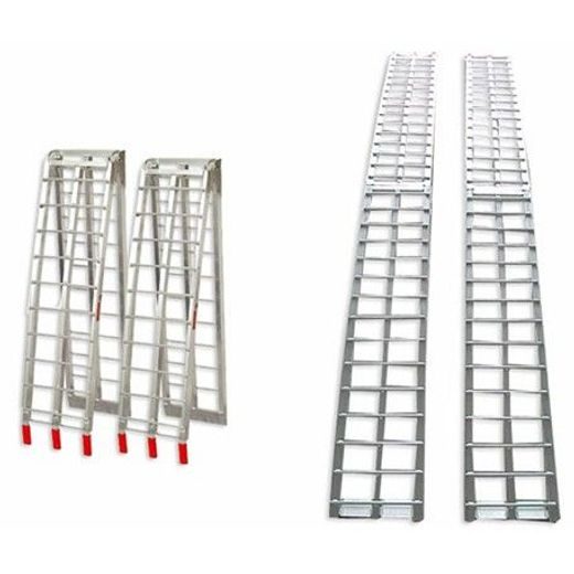 SHARK ACCESSORIES SHARK ATV, MOTO HLINÍKOVÉ NÁJEZDY (2 KUSY), NOSNOST MAX. 680 KG