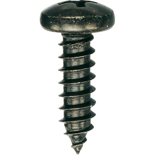 NORMFEST ŠROUB DO PLECHU S VÁLCOVOU HLAVOU DIN7981 POZINKOVANÝ BLACK