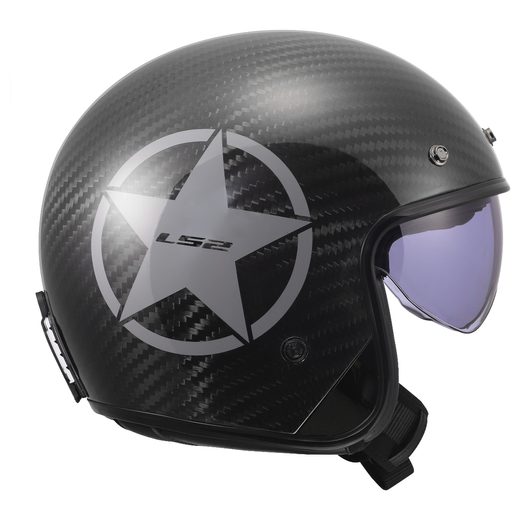 LS2 HELMETS LS2 OF601 BOB II C STAR GREY-06