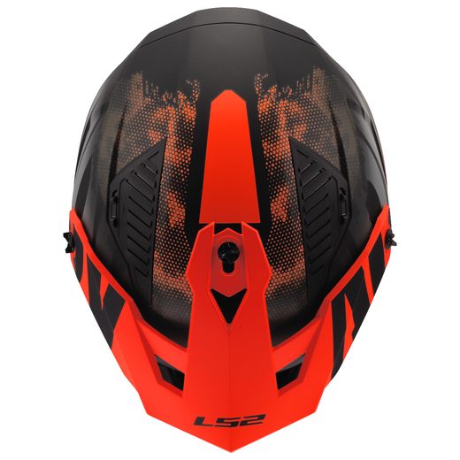 LS2 HELMETS LS2 OF606 DRIFTER GAS GREY ORANGE-06