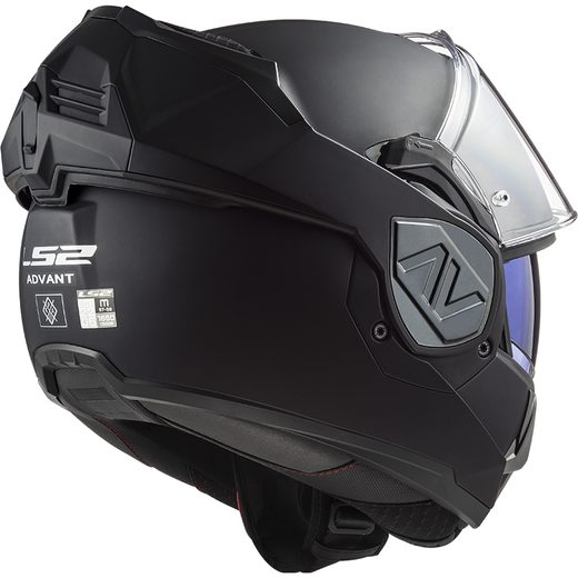 LS2 HELMETS LS2 FF906 ADVANT SOLID MATT BLACK-06