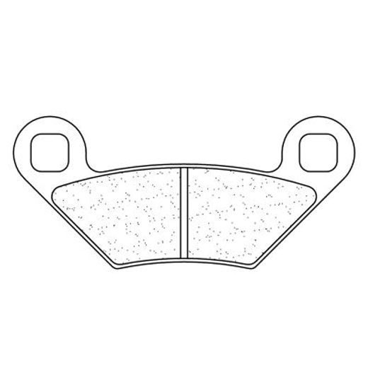 BRZDOVÉ DESTIČKY CL BRAKES 1222 ATV1