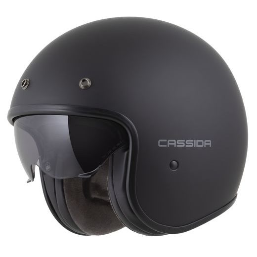 CASSIDA PŘILBA OXYGEN 2.0 SOLID BLACK MATT/DARKGRAY