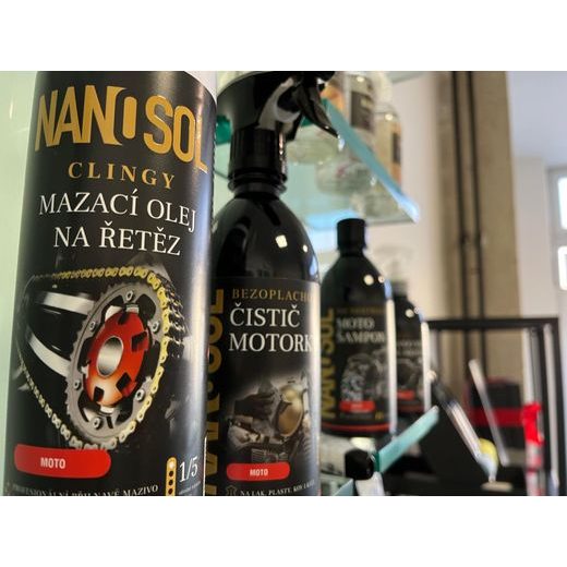 NANOSOL BEZOPLACHOVÝ ČISTIČ MOTORKY DETAILER 500ML