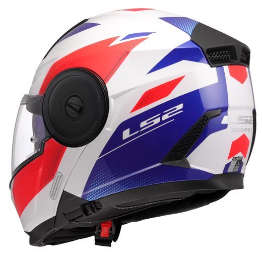 LS2 HELMETS LS2 FF902 SCOPE II DURIA WHITE BLUE RED-06