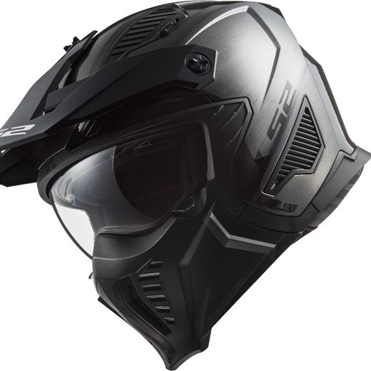 LS2 HELMETS LS2 OF606 DRIFTER JEANS TITANIUM-06