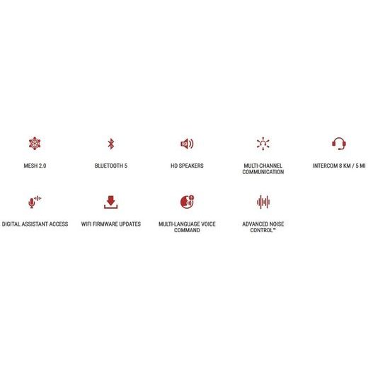 SENA BLUETOOTH HANDSFREE 50R HD DUAL