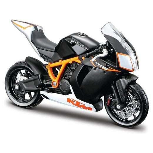 BBURAGO KTM 1190 RC8 R BLACK/WHITE 1:18