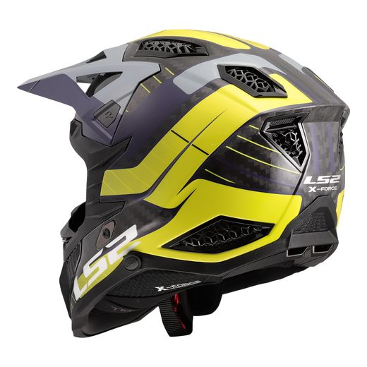 LS2 HELMETS LS2 MX703 X-FORCE GALUO GREY H-VIS YELLOW-06