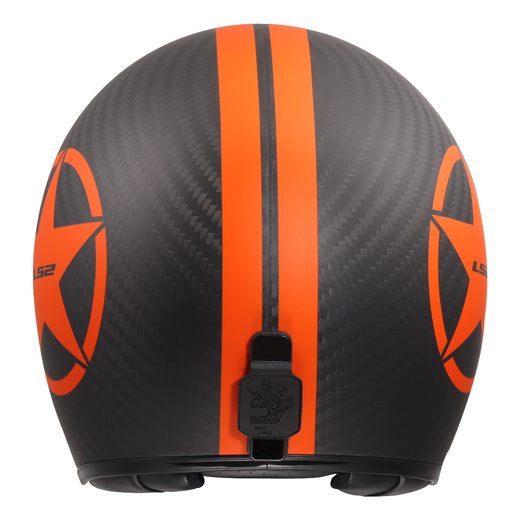 LS2 HELMETS LS2 OF601 BOB II C STAR ORANGE-06
