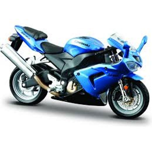 BBURAGO KAWASAKI NINJA ZX-10R BLUE 1:18