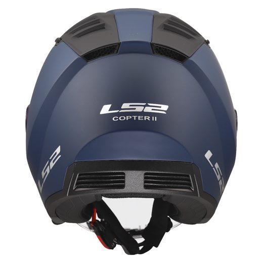 LS2 HELMETS LS2 OF600 COPTER II SOLID MATT NAVY BLUE-06