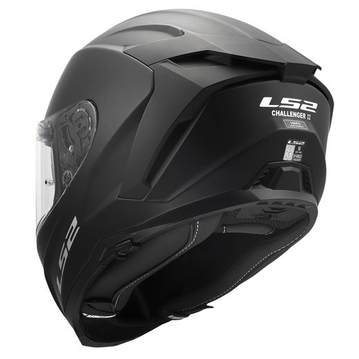 LS2 HELMETS LS2 FF817 CHALLENGER II SOLID MATT BLACK