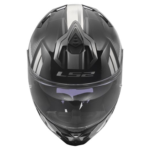 LS2 HELMETS LS2 FF817 CHALLENGER II NITRO BLACK GREY