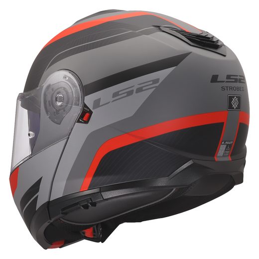 LS2 HELMETS LS2 FF908 STROBE II MONZA BLACK GREY RED-06