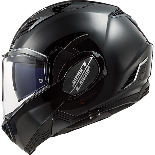 LS2 HELMETS LS2 FF900 VALIANT II SOLID GLOSS BLACK (2)