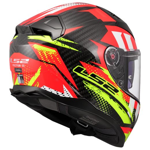 LS2 HELMETS LS2 FF811 VECTOR II C TANTIC RED H-V YELLOW-06