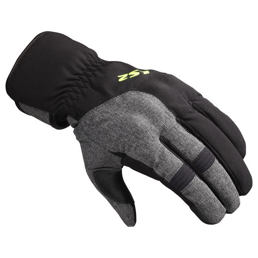 LS2 HELMETS LS2 URBS II MAN GLOVES BLACK GREY YELLOW