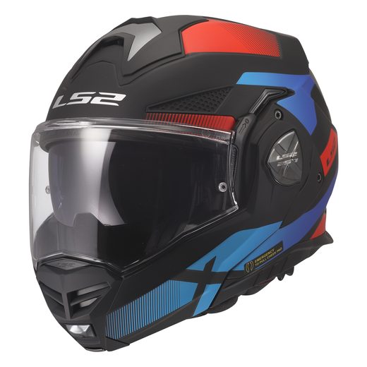 LS2 HELMETS LS2 FF901 ADVANT X NOVA MATT BLACK RED BLUE-06