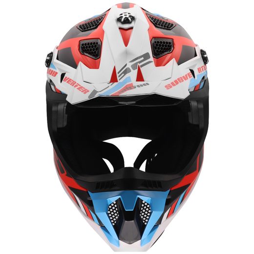 LS2 HELMETS LS2 MX700 SUBVERTER STOMP WHITE BLUE RED-06