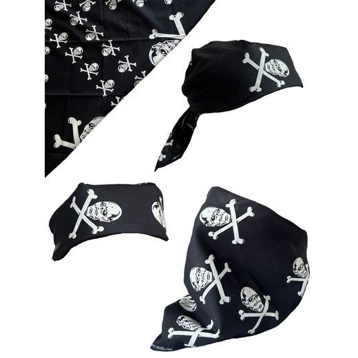 BIKERSMODE ŠÁTEK BAVLNA LEBKA