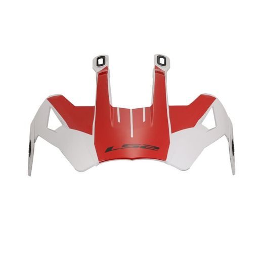 LS2 HELMETS LS2 MX702 PEAK NAMIB WHITE BLUE RED