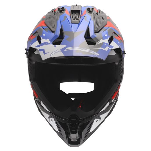 LS2 HELMETS LS2 MX708 FAST II GROTESK WHITE BLUE RED-06