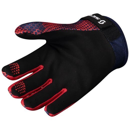 SCOTT RUKAVICE FURY BLUE/RED