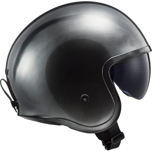 LS2 HELMETS LS2 OF599 SPITFIRE II JEANS TITANIUM-06