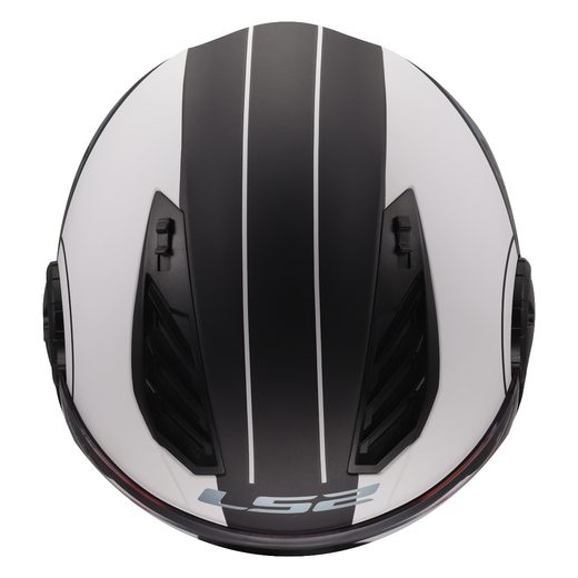 LS2 HELMETS LS2 OF616 AIRFLOW II COVER GREY BLUE-06